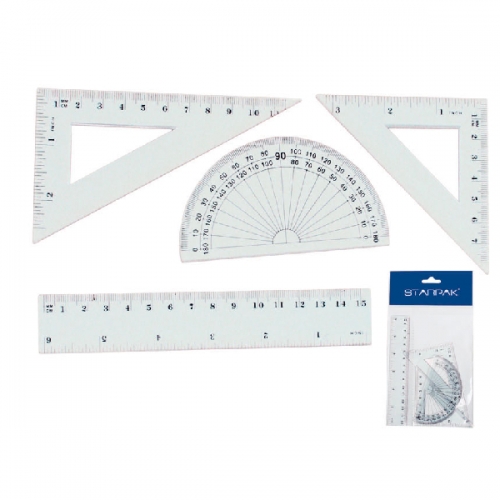 Zestaw geometryczny 15 cm (4 el.) 174930 Starpak