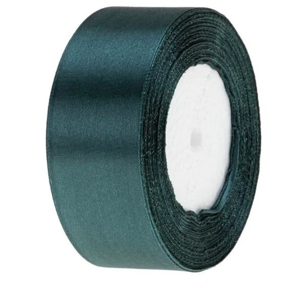 Wstążka satynowa 38mmx32m Zieleń butelkowa WS38-74 Brewis