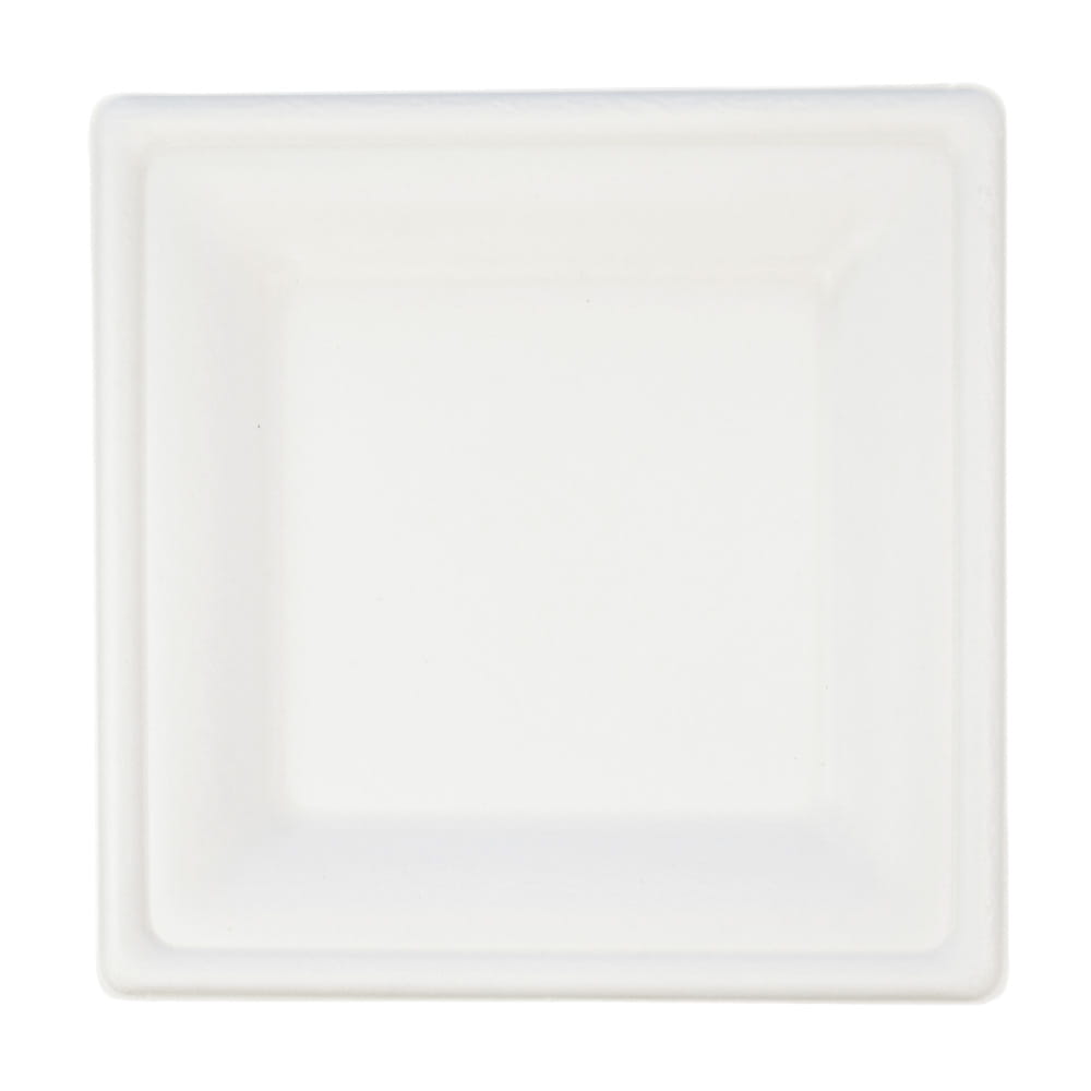 Talerze 15x15cm. trzcina cukrowa (6szt)  Arpex