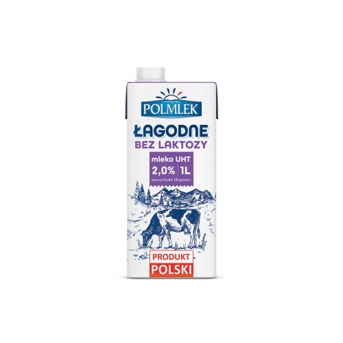 Mleko bez laktozy  2% 1L