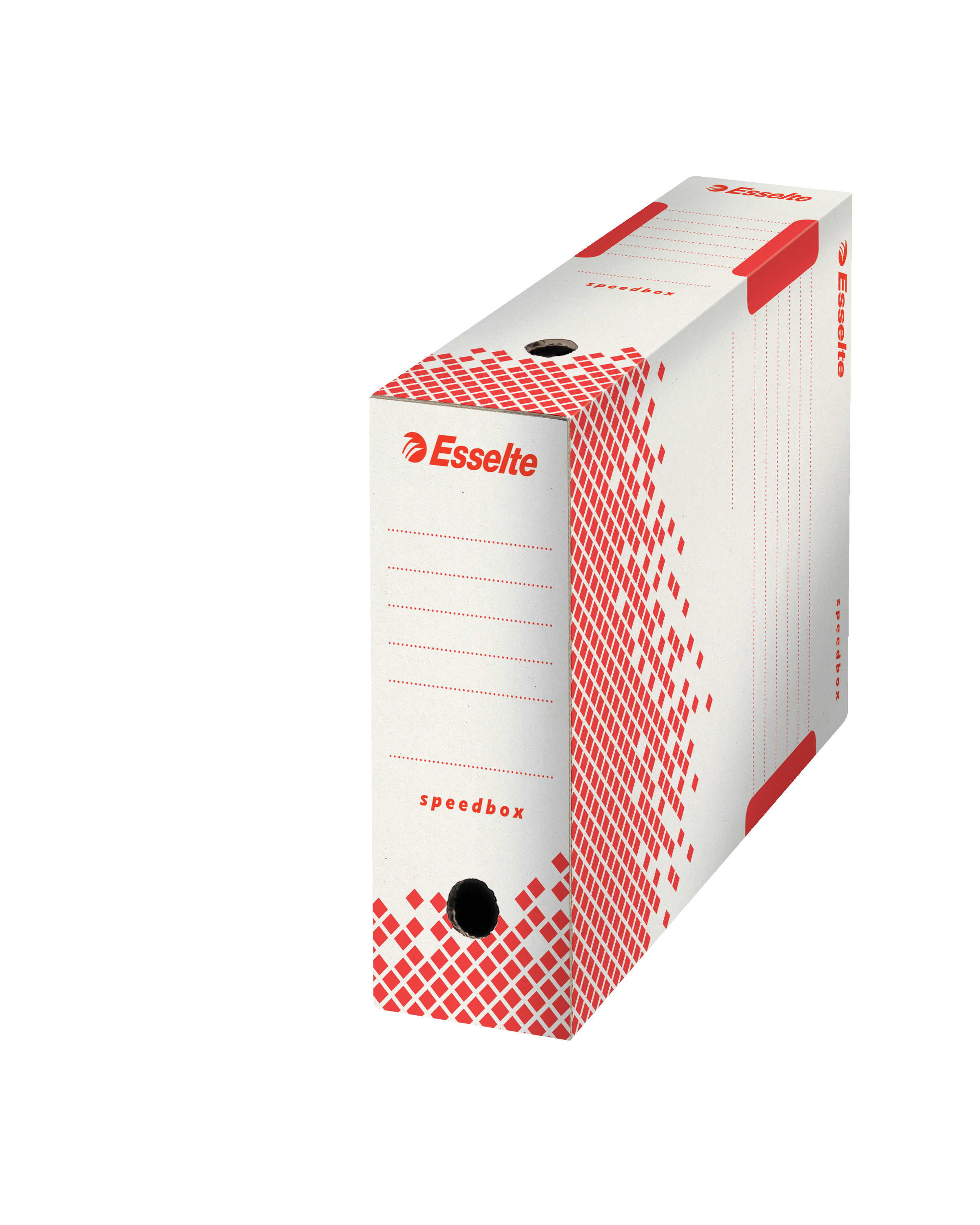 Pudło archiwizacyjne 100mm. Esselte Speedbox białe