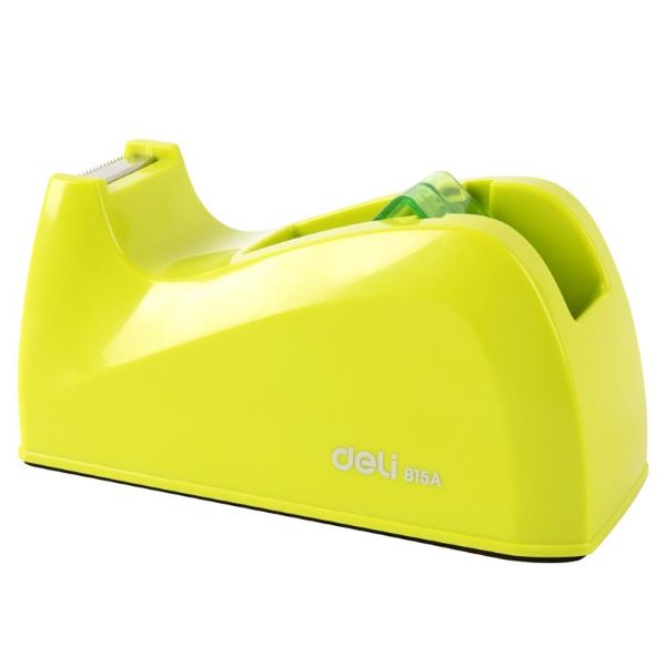 Podajnik do taśmy klejącej Deli seria RIO zielony E815A_GREEN WPC