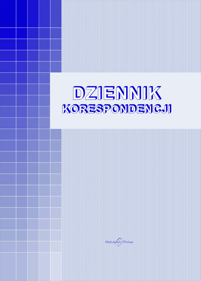 Dziennik koresponcji MiP 701-A  A4/96k
