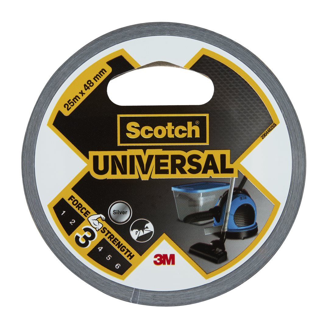 Taśma naprawcza uniwersalna 50m x 48mm srebna Scotch