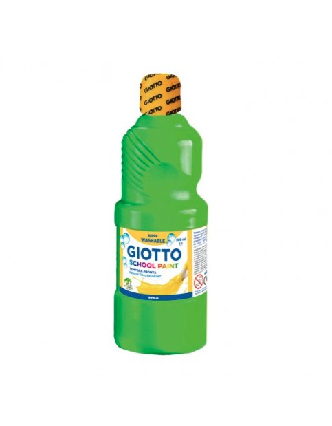 Farba szkolna Giotto School Paint 500ml emerald green 535313 FILA