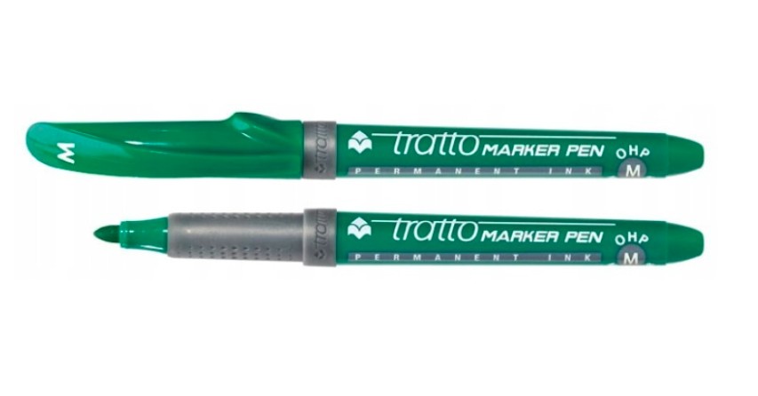 Marker OHP (M) 4,2mm 04 zielony Tratto 806704 Fila