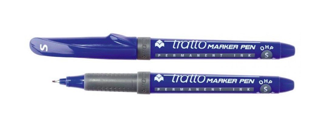Marker OHP (F) 2,2mm 04 niebieski Tratto 806801 Fila