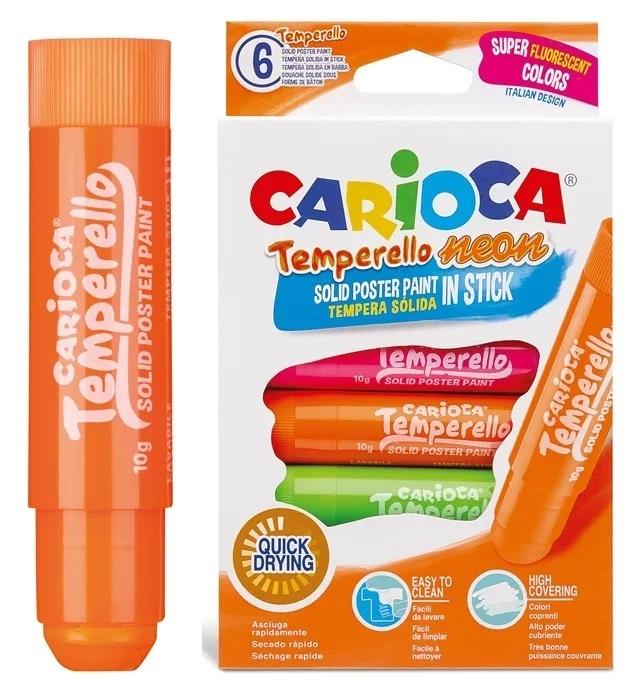 Farby w sztyfcie Temperello 6kol. neon 42675 170-2752