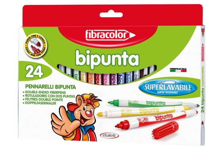 Pisaki 24kol. fibr. Double Point Eurospark  10544SW24SE