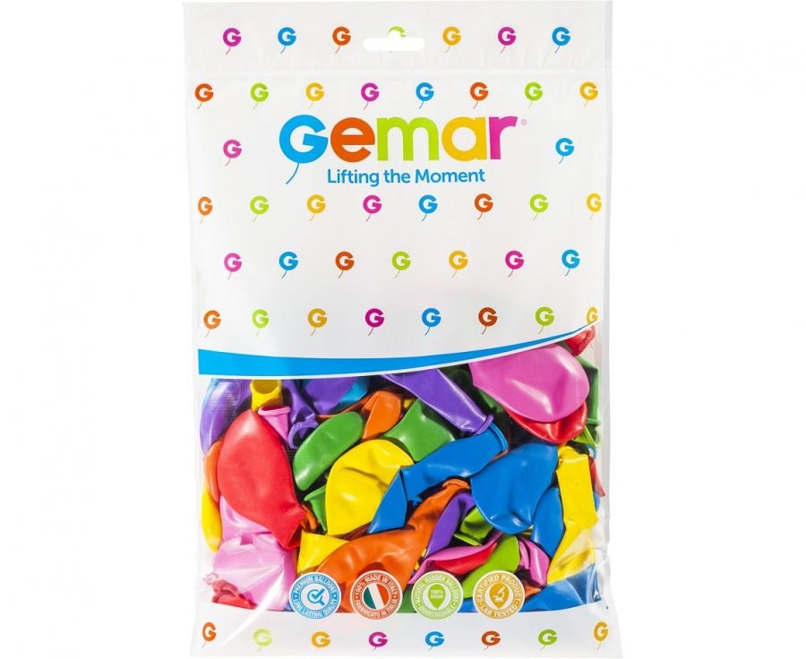 Balony mix kolorów pastelowe śr. 80cm (100szt) G90/80 GoDan