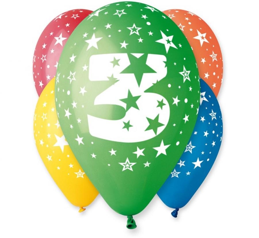 Balony Premium ,,Balony 3 " śr. 30 (5szt) GS110/3 GoDan
