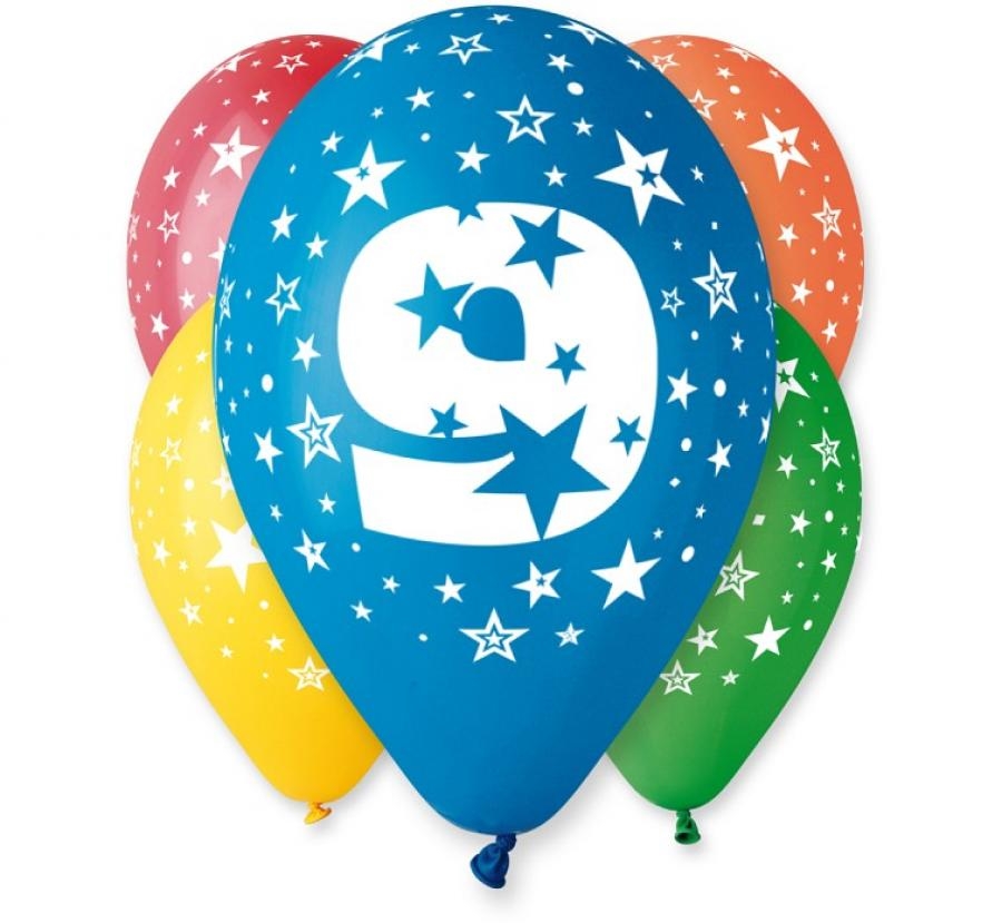 Balony Premium ,,Balony 9 " śr. 30 (5szt) GS110/9 GoDan