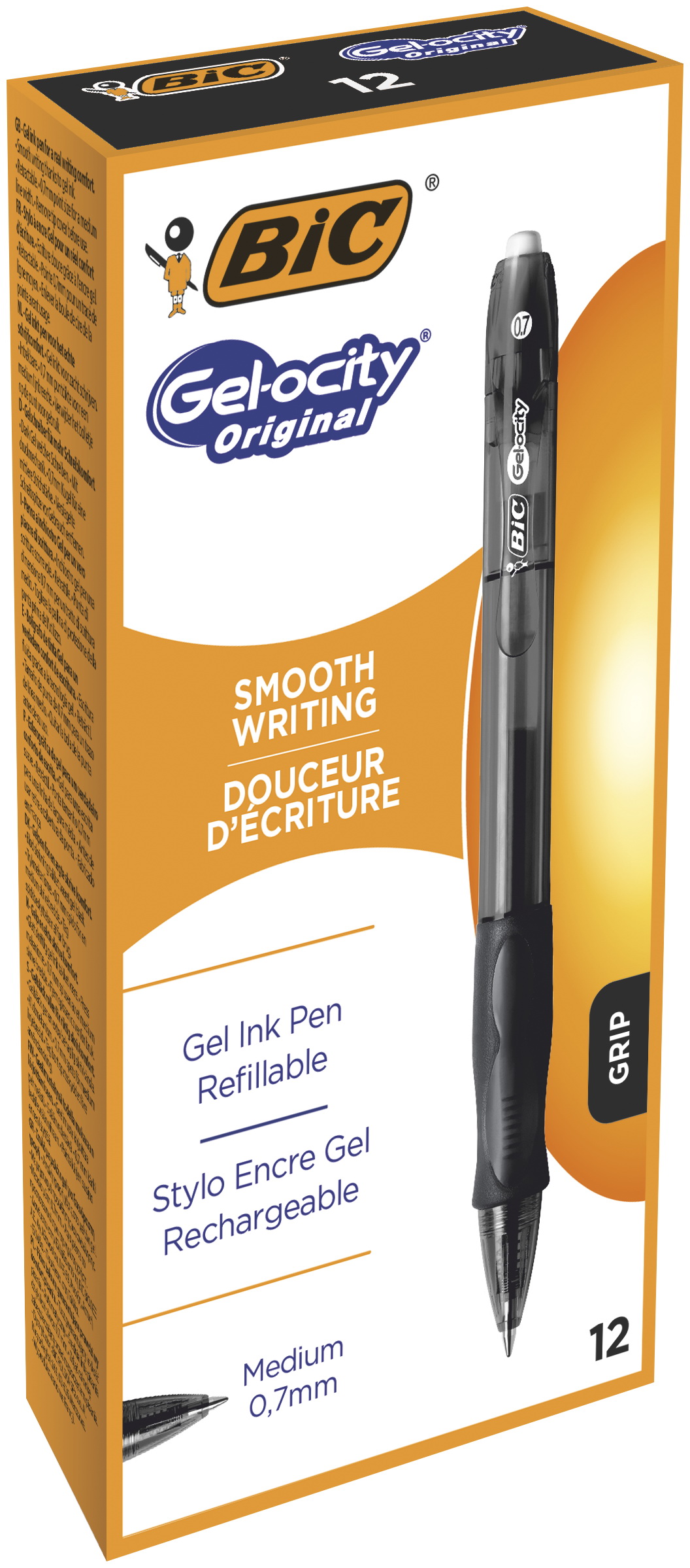 Długopis żelowy BIC Gel-ocity czarny