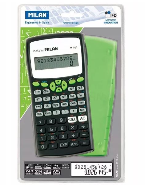 Kalkulator naukowy Milan M240 Copper 159110GRBL zielony ******
