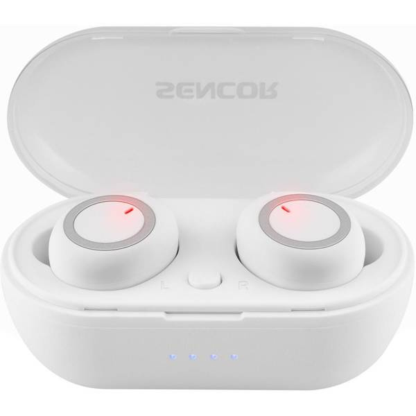 Słuchawki bezprzewodowe douszne Sencor 510BT Bluetooth 5.0 do 7h etui IP44