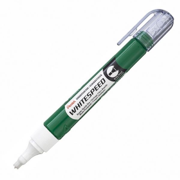 Korektor pióro płaska końcówka 7ml Pentel ZLH64-W