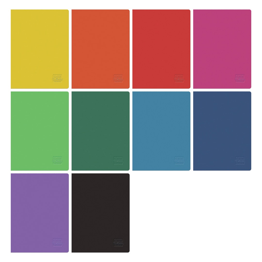 Zeszyt B5/96k. kratka Rainbow Classic Collection Herlitz