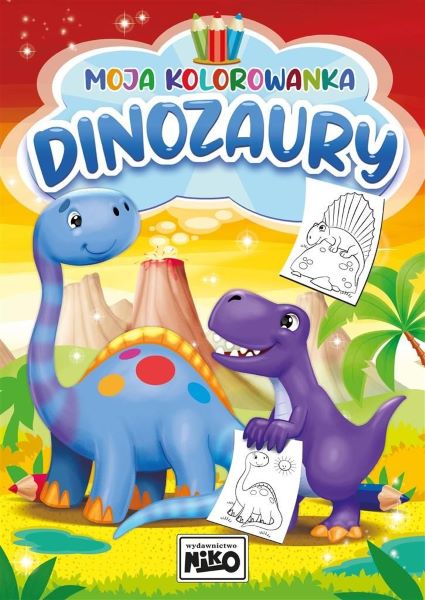 Moja kolorowanka - Dinozaury Niko