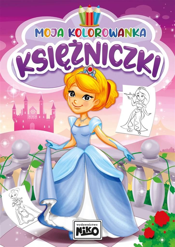 Moja kolorowanka - Księżniczki Niko