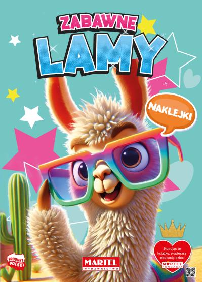 Zabawne lamy z naklejkami Martel
