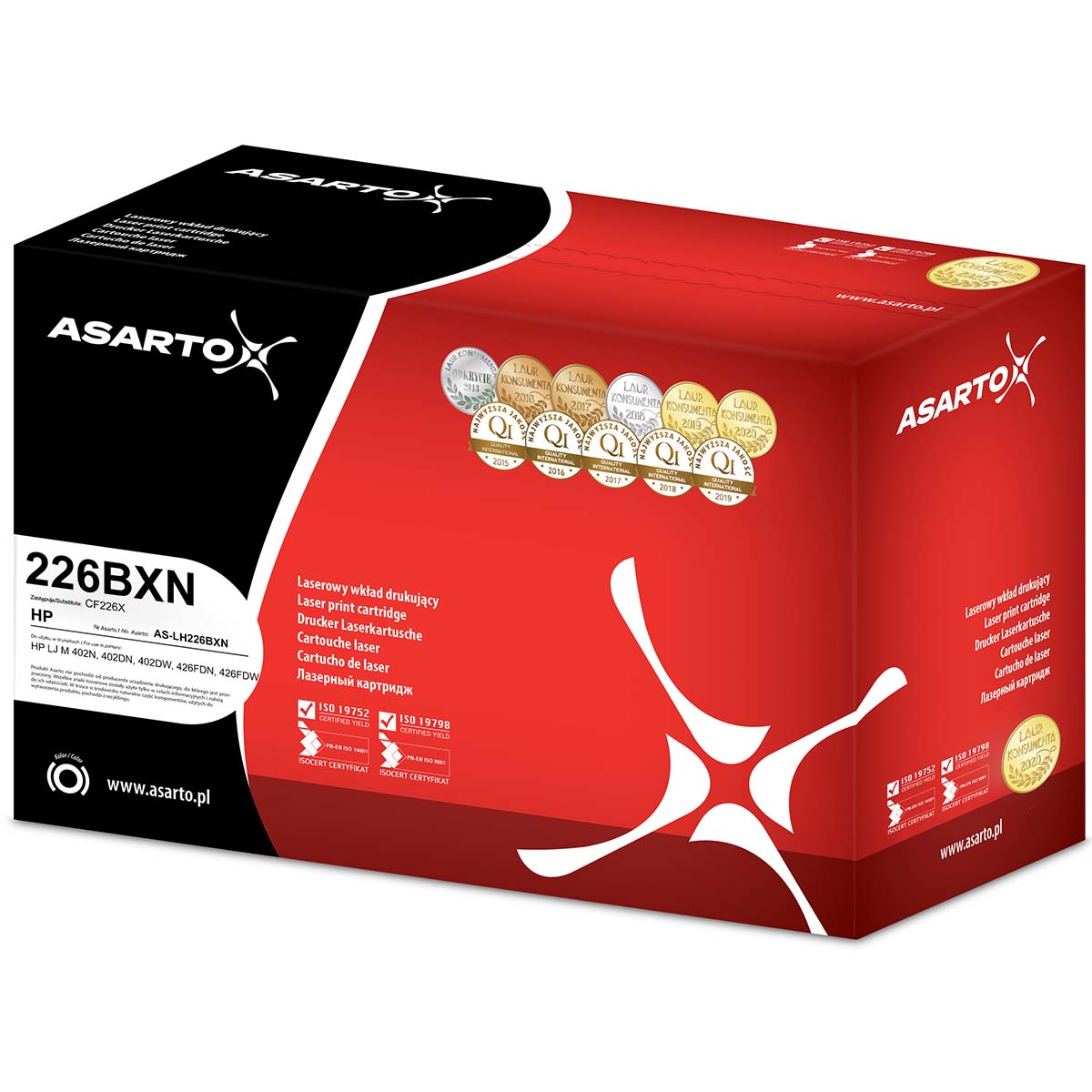 Toner Asarto HP 223BXN | CF226X | AS-LH226BXN | 9000k |czarny