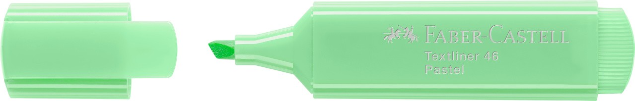 Zakreślacz Faber Castell pastelowy zielony