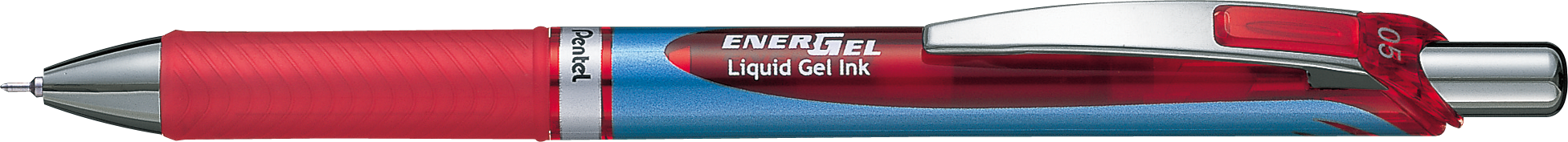 Cienkopis kulkowy Pentel Energel BLN75 czerwony