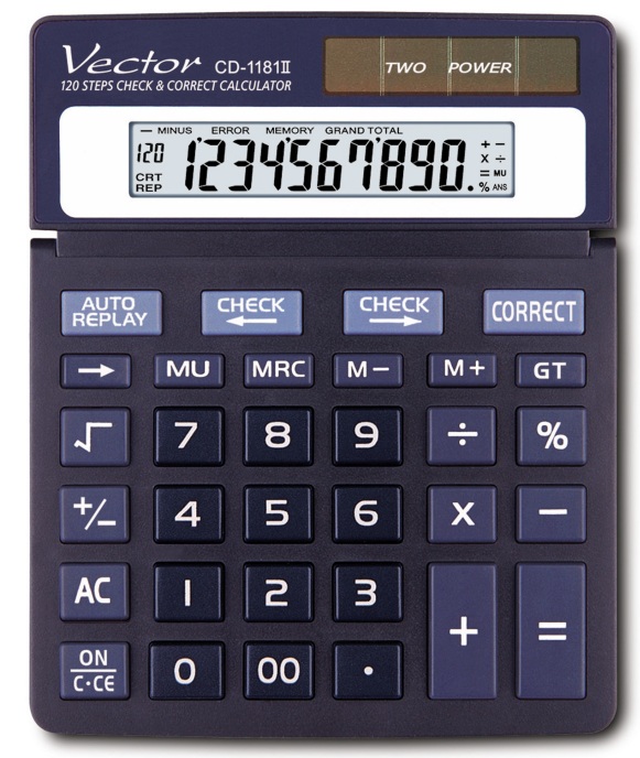 Kalkulator Vector CD-1181