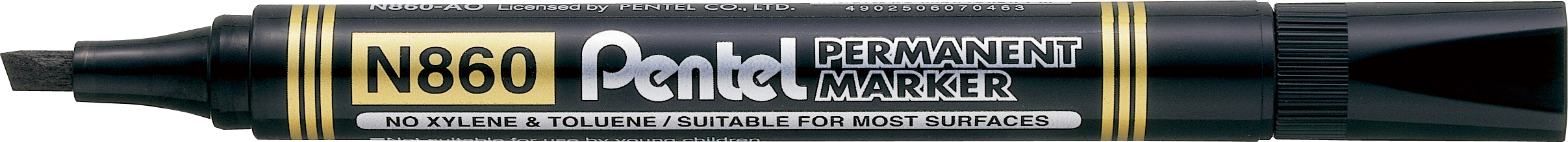 Marker permanentny Pentel N860 czarny