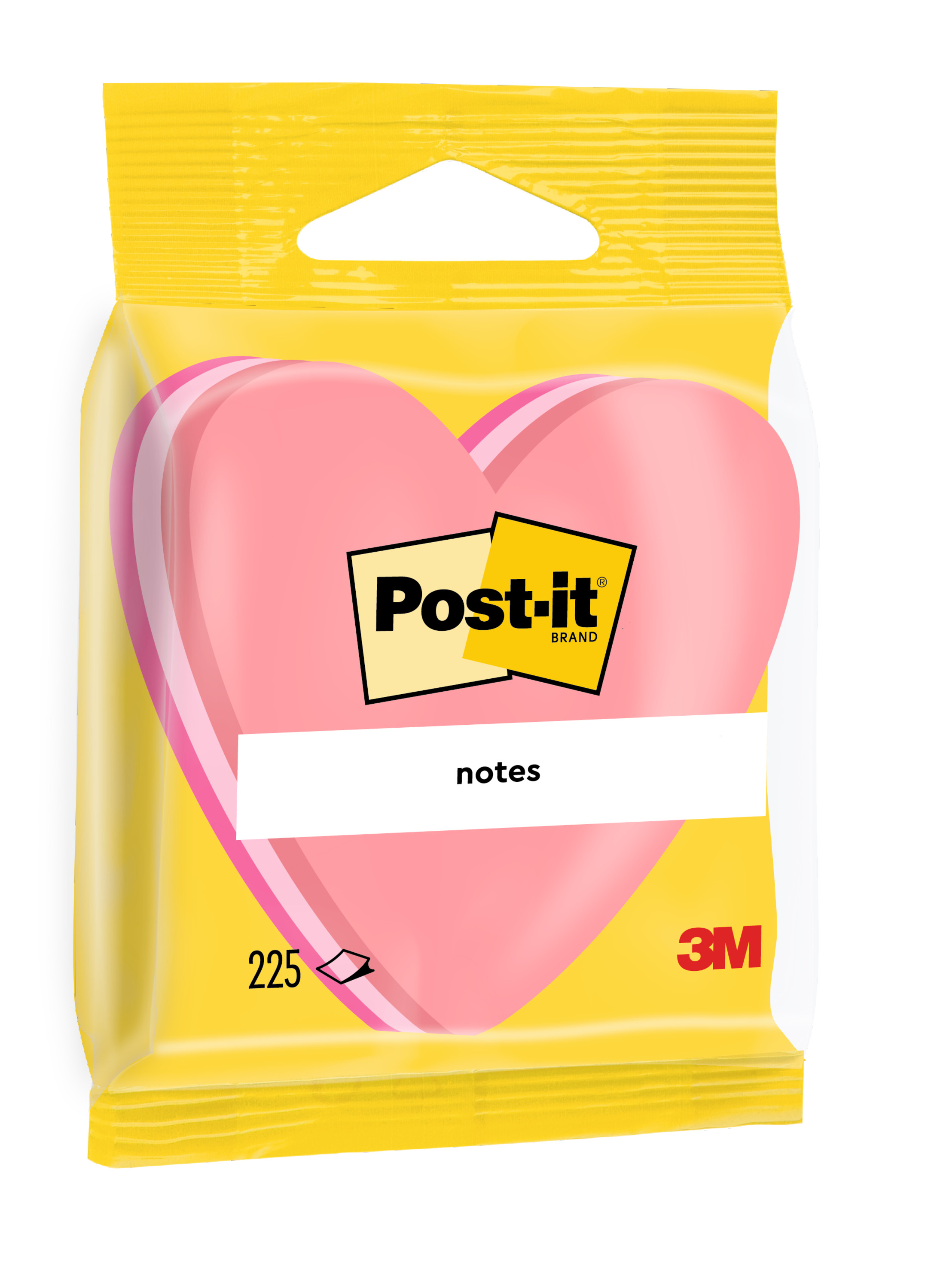 Karteczki samoprzylepne Post It Serce 225k