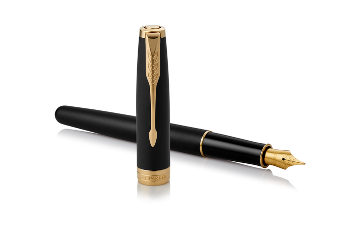 Pióro wieczne Parker Sonnet czarny mat GT (F)