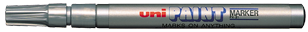 Marker olejowy Uni PX-21 srebrny