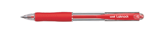 Długopis Uni Lacknock SN-100 czerwony