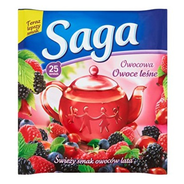 Herbata Saga owoce leśne 20 torebek