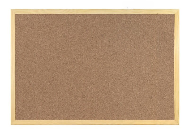 Tablica korkowa  90x120 w ramie drewnianej