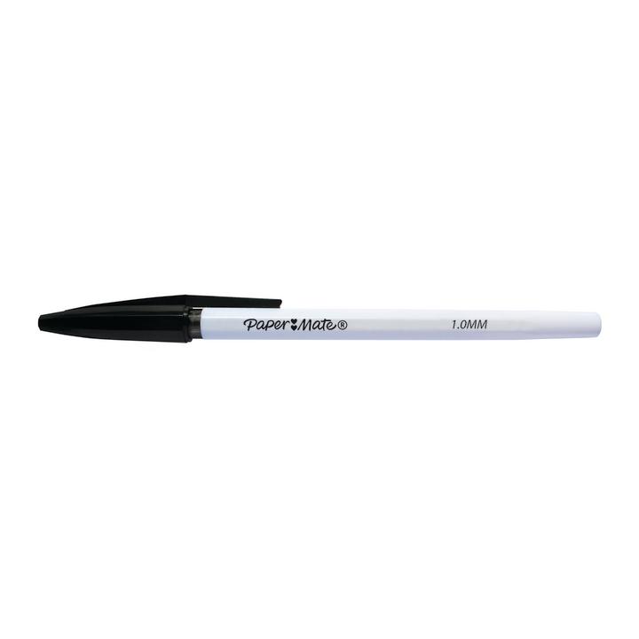 Długopis ze skuwką 1,0mm czarny PaperMate