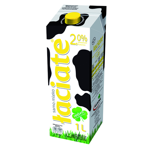 Mleko UHT Łaciate 2,0% 1l