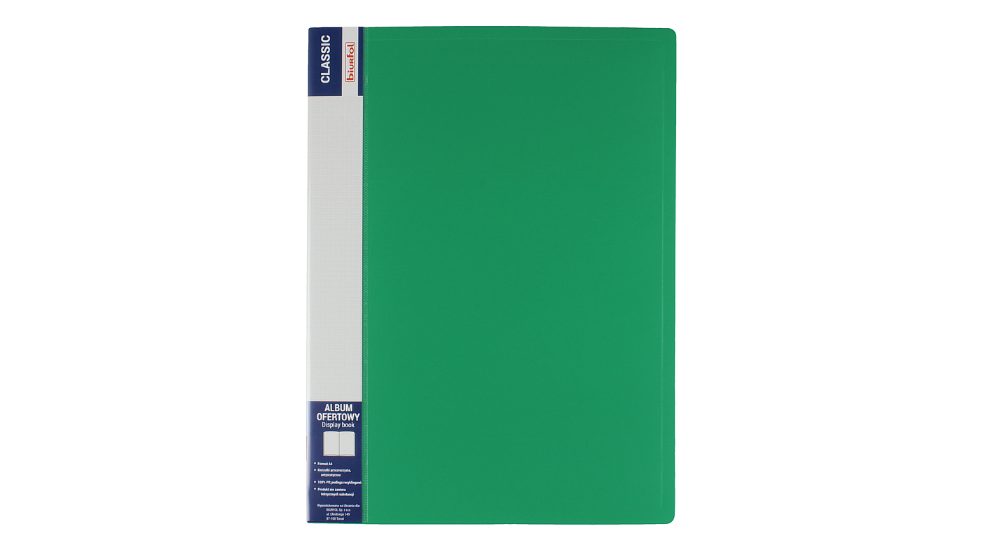Album ofertowy Classic 30k zielony Biurfol
