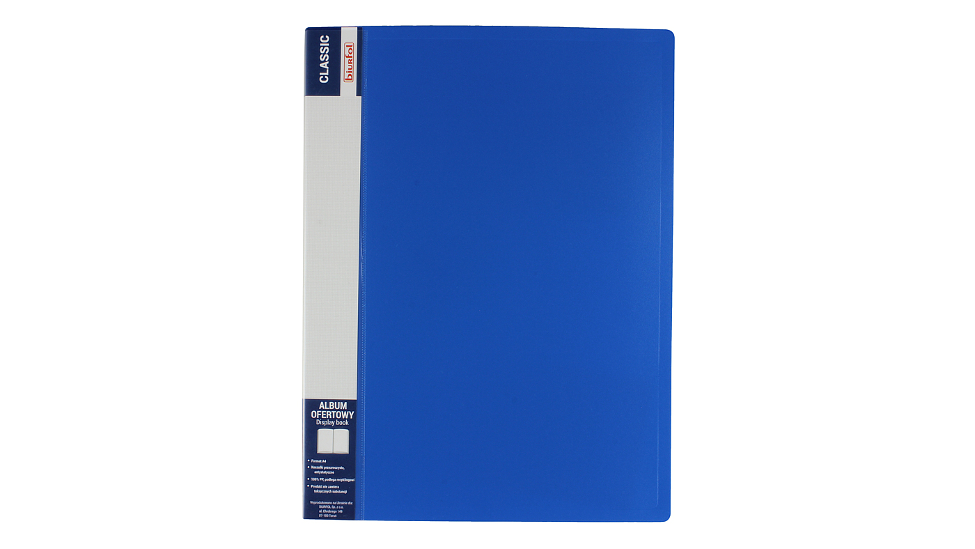Album ofertowy Classic 40k niebieski Biurfol