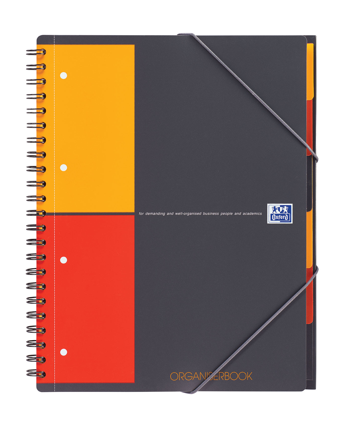 Kołonotatnik Oxford Organiserbook A4+/80k. kratka 100102777