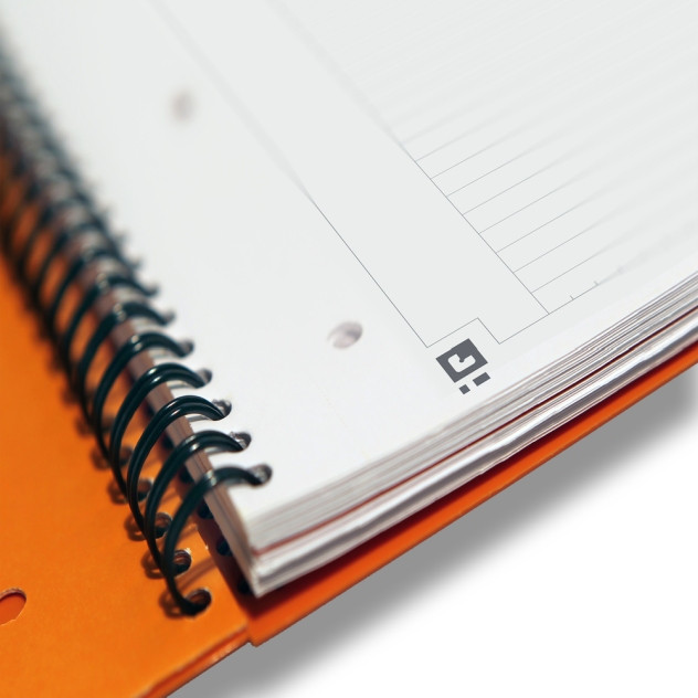 Kołonotatnik Oxford Activebook A4+/80k. linia