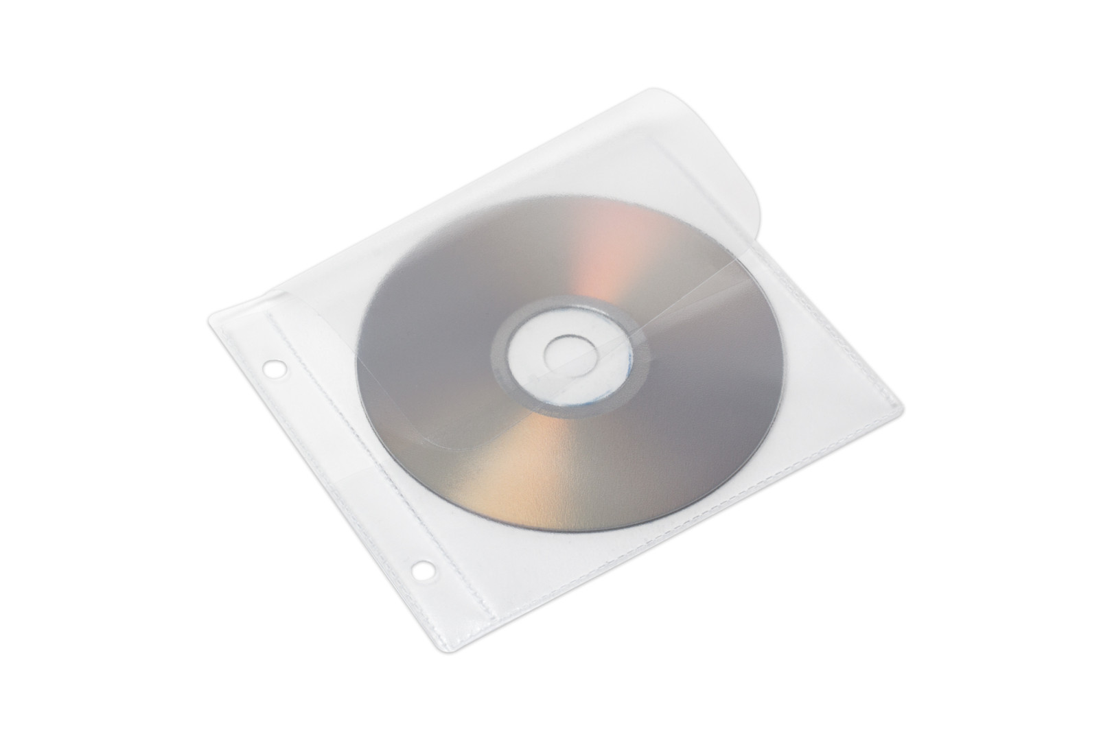 Koszulki na CD (5 szt.) z klapką Bantex