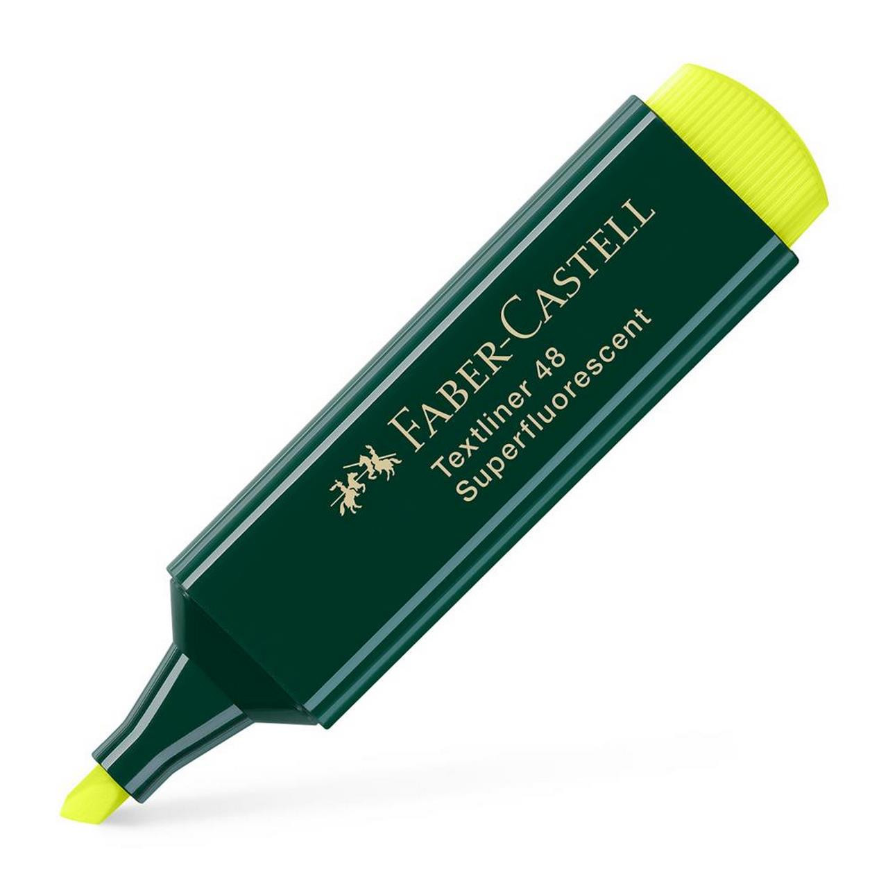 Zakreślacz Faber Castell Textliner 1548 żółty