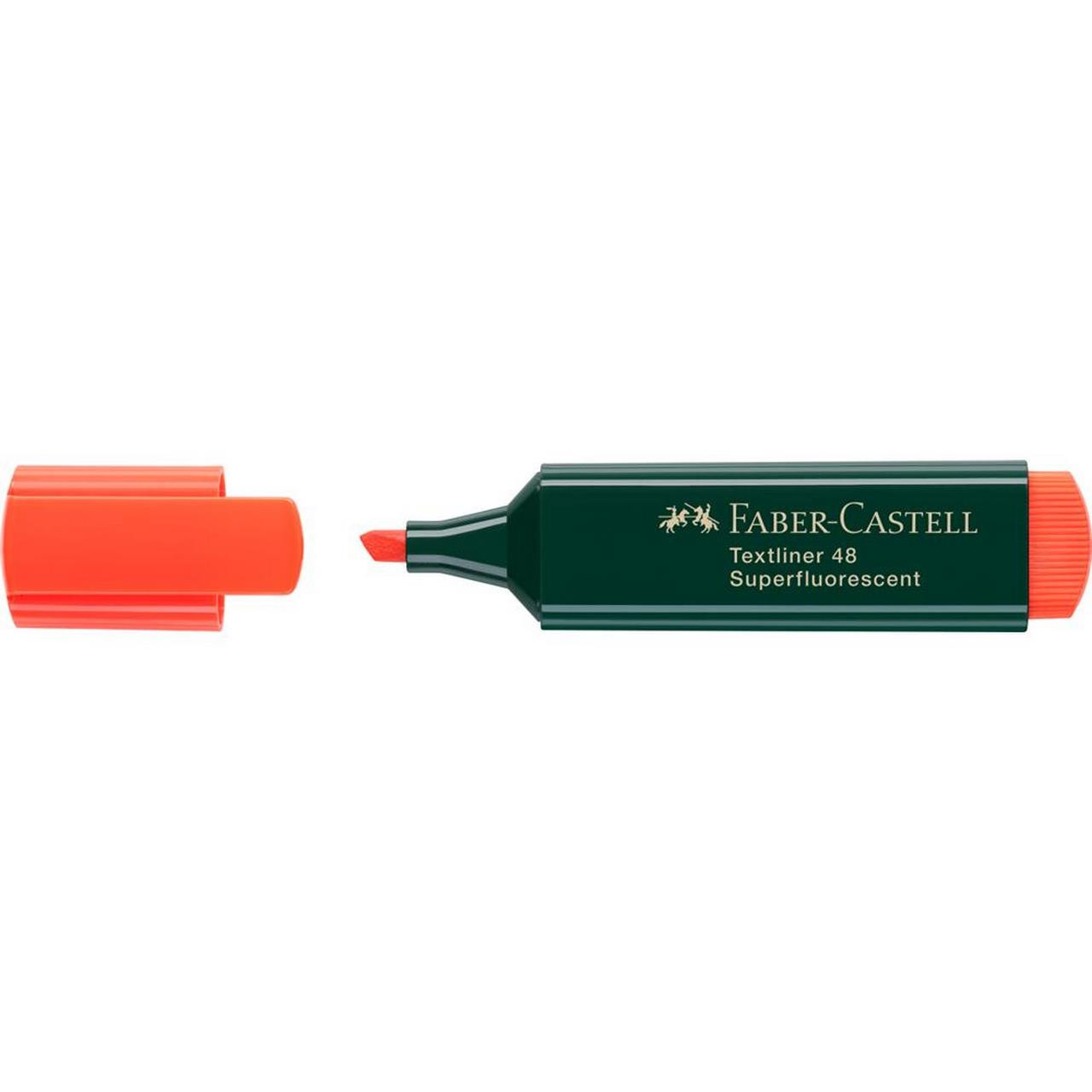 Zakreślacz Faber Castell Textliner 1548 pomarańczowy