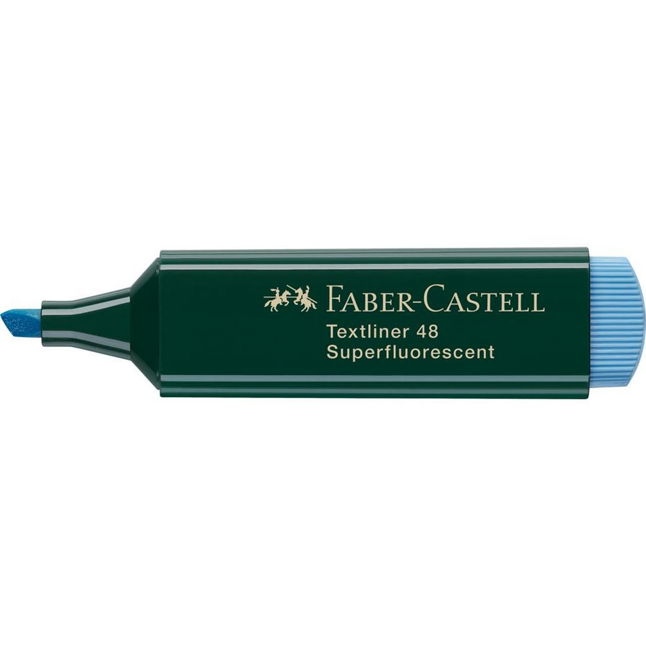 Zakreślacz Faber Castell Textliner 1548 niebieski