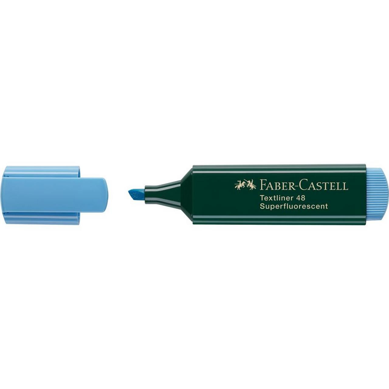 Zakreślacz Faber Castell Textliner 1548 niebieski