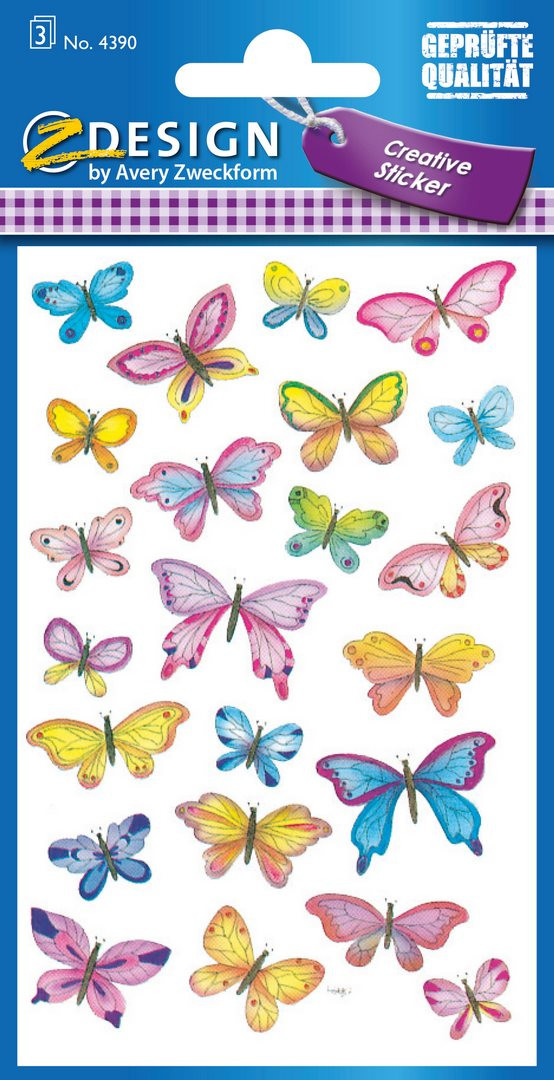 Naklejki Z-Design Creative motyle 4390 Avery