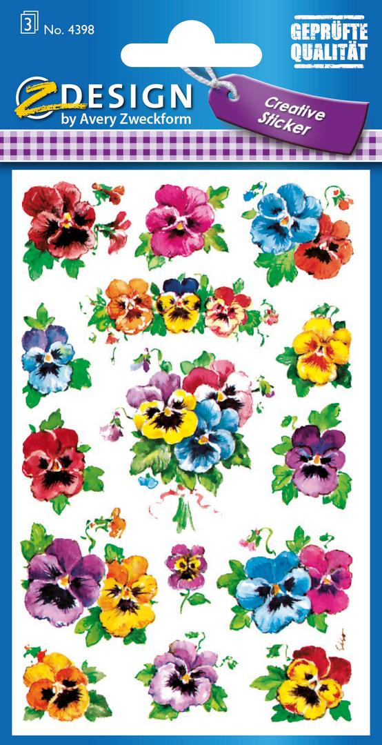 Naklejki Z-Design Creative bratki 4398 Avery