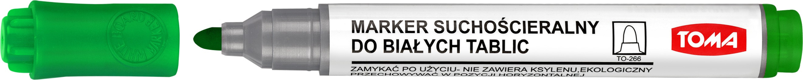 Marker suchościeralny Toma TO-266 okrągły komplet 4 sztuki