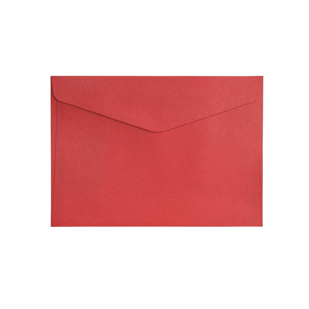Koperta C5/10 Pearl czerwony K 150g Argo